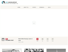 Tablet Screenshot of fbcuniongrove.org